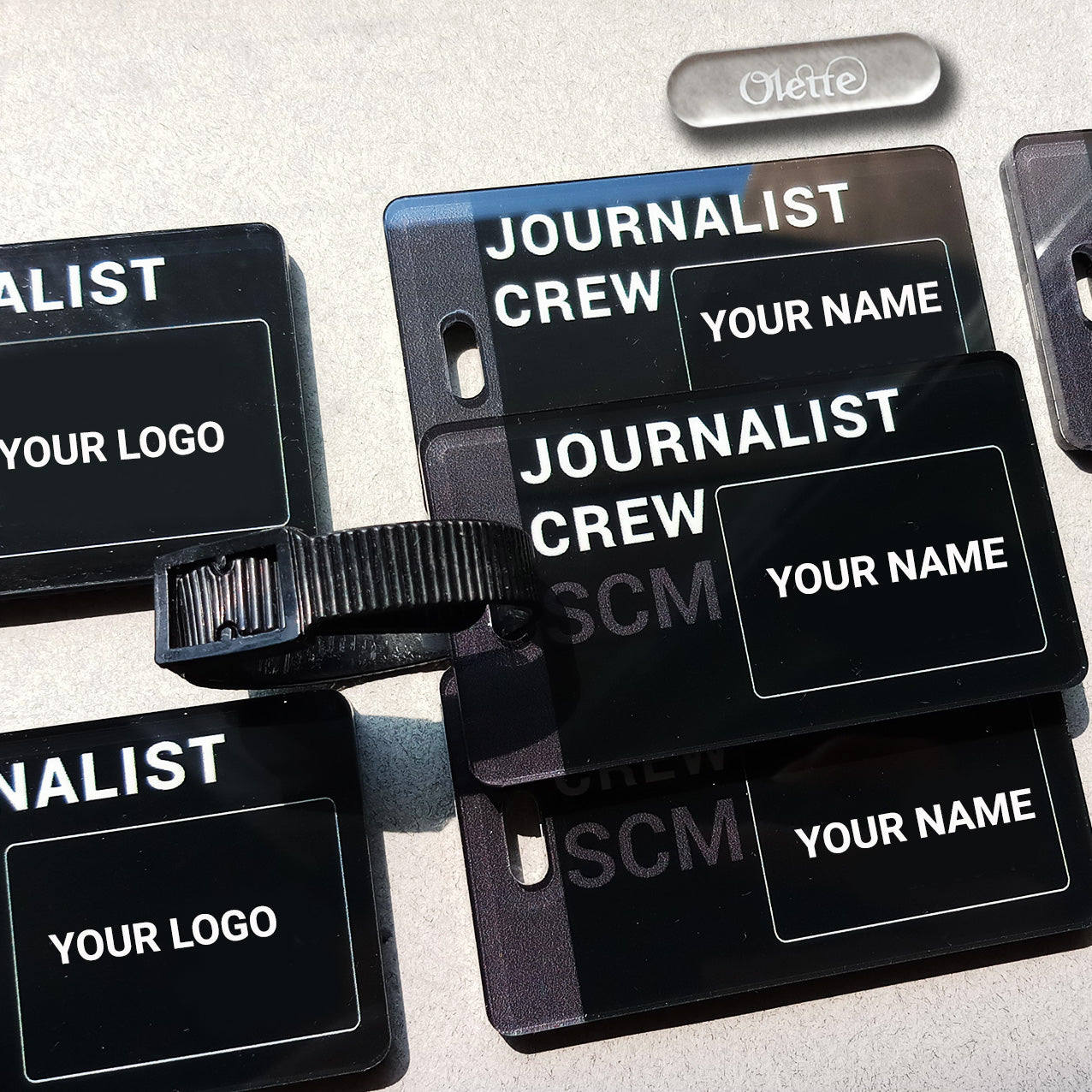 Custom Airlines or Corporate Crew Tags