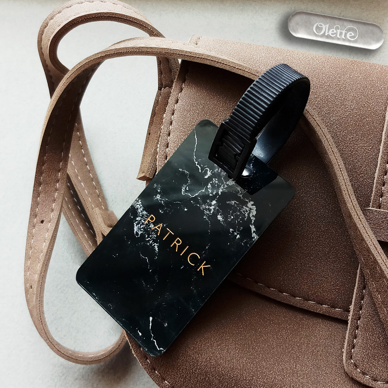 Marble Bag Tag