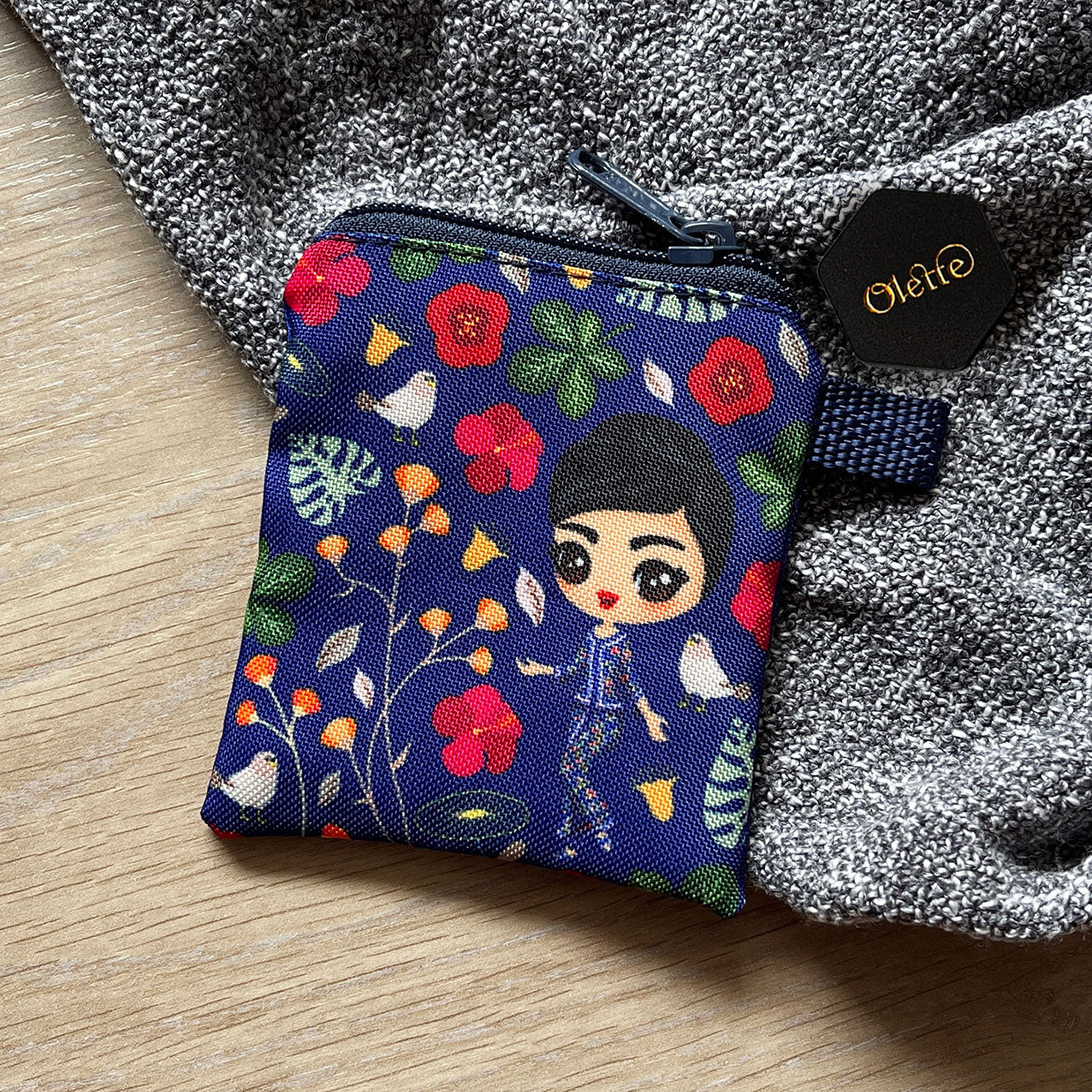 SQ Coin Pouch Blue 01