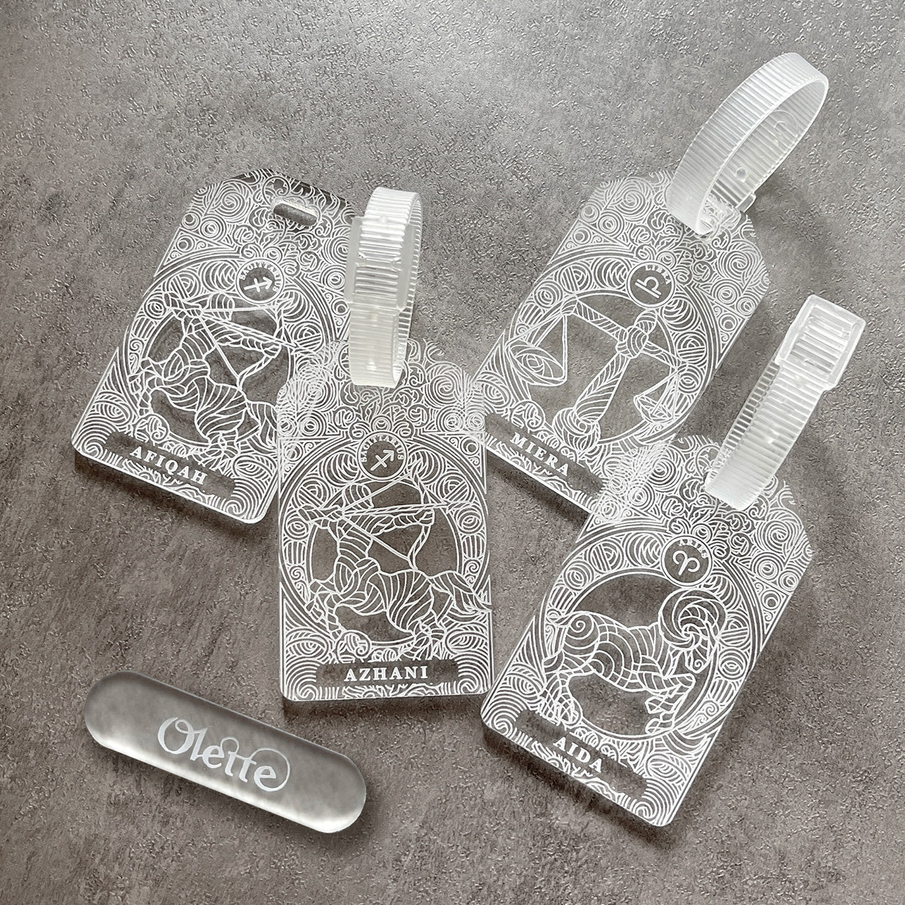 Zodiac Bag Tag